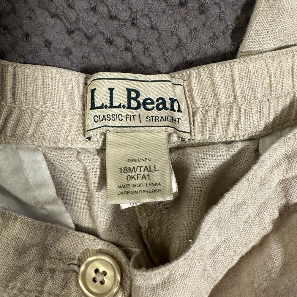 Women's Premium  100% Linen button up Pants - Picture 3 of 8